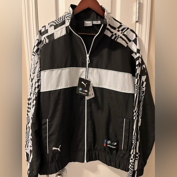 Mens Puma X BMW Motorsport Statement Light Jacket Medium - Picture 1 of 10